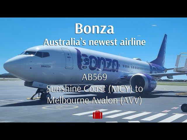 Bonza Sunshine Coast to Avalon! What's it like?