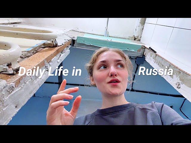 Renovating My Old Soviet Apartment From 70’s - The Progress & Daily Life in Russia 