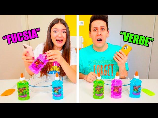 TELEPATIA DEI TELEFONI SLIME CHALLENGE!