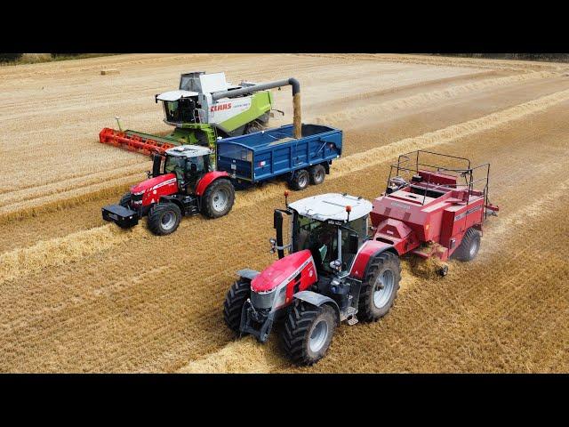 How cool is this farming!  (Spring Barley harvest 2024)