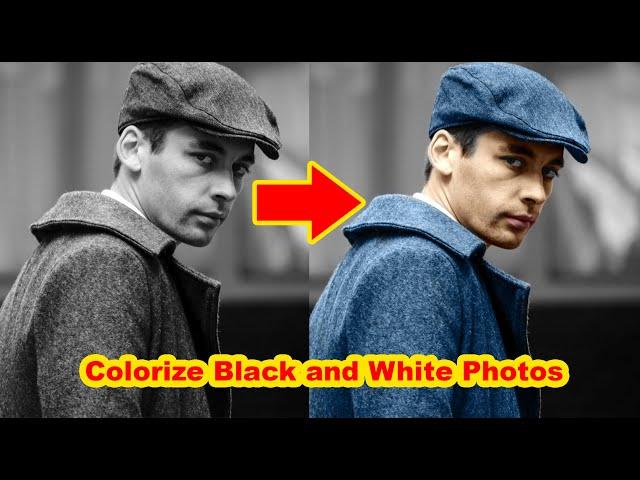 Colorize Black and White with in Photoshop CC | CyberCodeStar - 2021