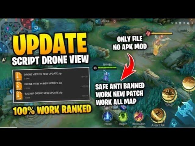 100% WORK ‼️ SCRIPT DRONE VIEW TERBARU NEW PATCH LUKAS | ANTI BANNED NO PASSWORD | TERBARU 2024‼️