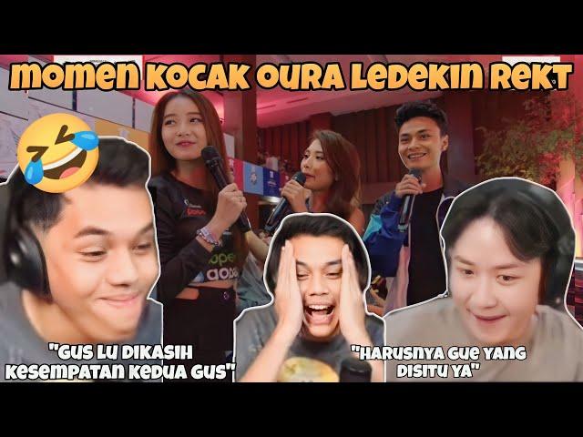 Momen kocak OURA ledekin REKT waktu nobar interview Vior di MPL