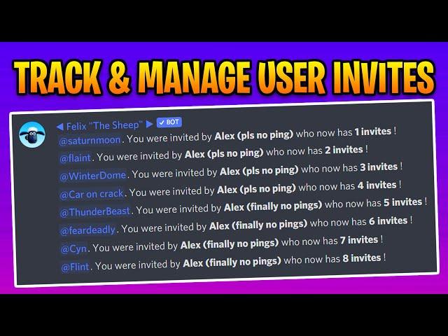 How to Track Invites on Discord