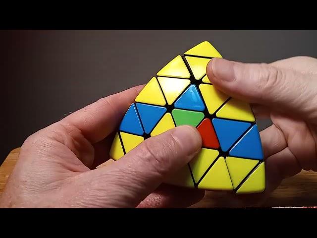 Yuxin 5x5 Pyraminx.  Tips Tutorial Part 7 Solving The Centers. #yuxin #pyraminx