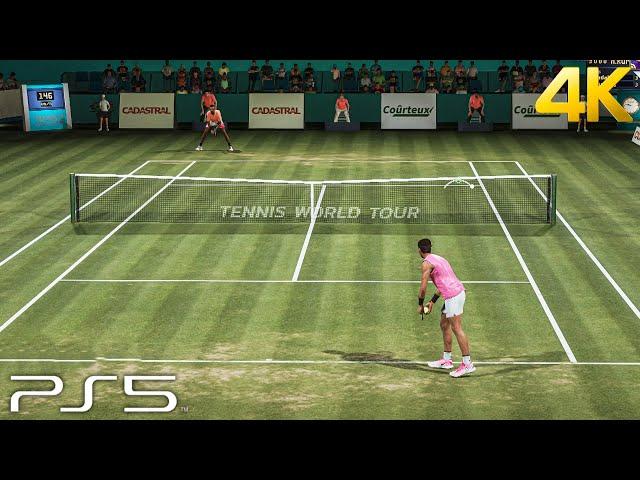 Tennis World Tour 2 - Nadal vs Kyrgios | Gameplay PS5™ [4K 60FPS]