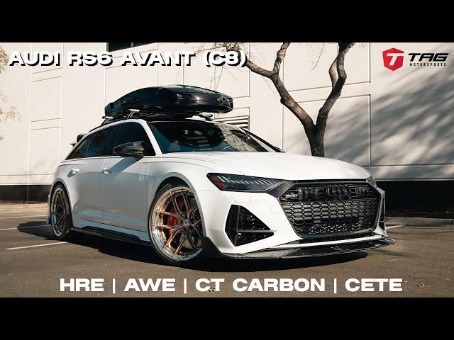 Ultimate Audi RS6 Avant (C8) Build: HRE, AWE, & Full Carbon Fiber Transformation! | TAG MOTORSPORTS