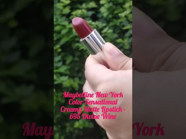 *Best Seller* Maybelline color sensational creamy matte  lipsticks for Indian skin tone #shorts