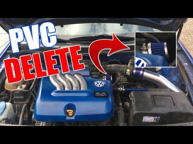 INSTALLING PCV DELETE ON VOLKSWAGEN!!!