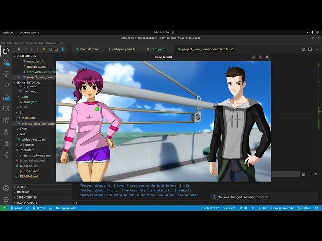 03 Jenny Dialogue Setup for Flame Game - jenny