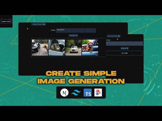 Create Simple Image Generation using NEXT JS, TAILWIND CSS, AND EDENAI