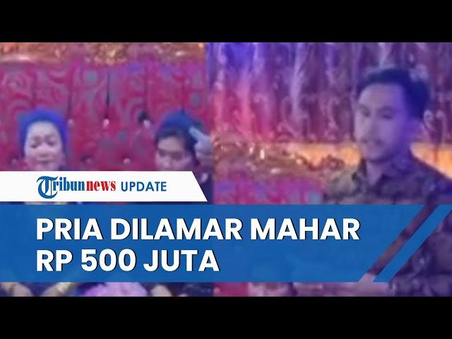 Viral Video Seorang Pemuda Dilamar Gadis 15 Tahun dengan Mahar Rp 500 Juta, Calon Pria Dikenal Alim