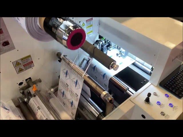 Digital knife label finisher DUOBLADE WX I from TASCO @Cprint 2023