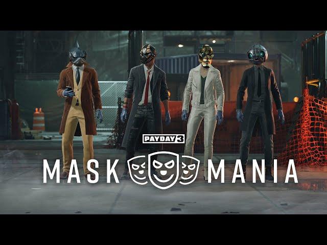 PAYDAY 3: Mask Mania Trailer