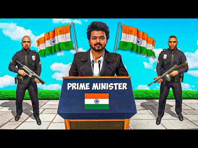 GTA5 Tamil THALAPATHY VIJAY Become PRESIDENT In Gta5 | Tamil Gameplay |