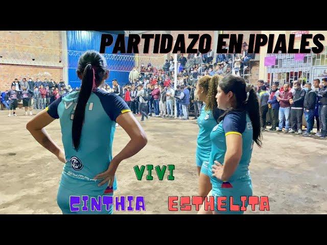 PARTIDAZO DE ECUAVOLEY EN IPIALESMUJERES vs HOMBRES FULL ACCIÓN JUNIO 2021 VIVI-CINTHIA-ESTELITA