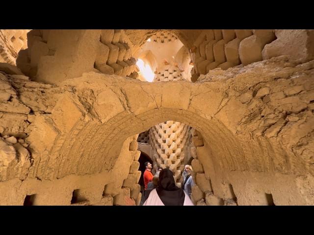 Travel to the villages of Isfahan . iran village house شهر تاریخی طاد اصفهان