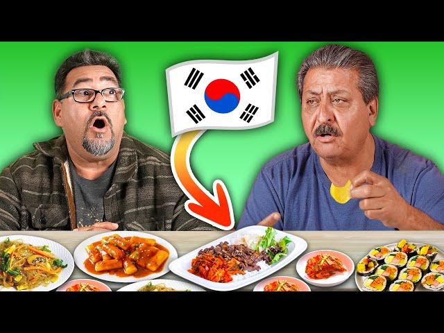 Mexican Dads Try Korean Food