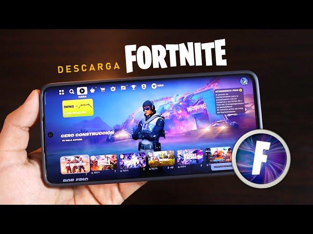 Cómo DESCARGAR e INSTALAR FORTNITE en cualquier celular 2024