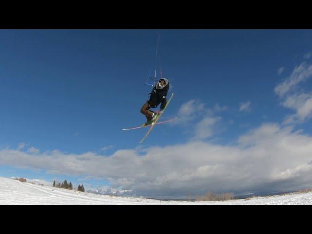 Kite Skiing in Idaho