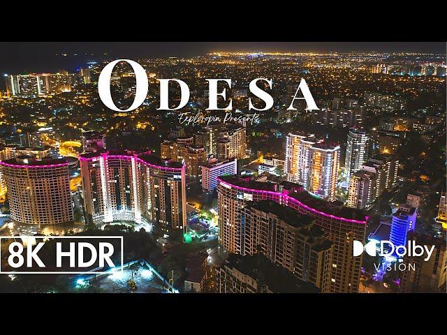 Odesa, Ukraine  in 8K ULTRA HD HDR 60 FPS Video by Drone