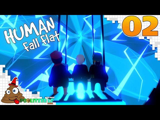 Human: Fall Flat #02 -  Zu dritt noch besser! | Lets Play Human Fall Flat deutsch german