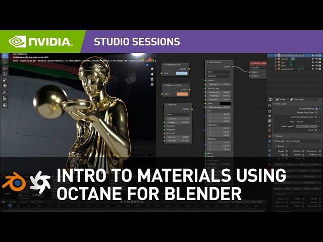 Intro to Mastering Materials using Octane for Blender w/ Lino Grandi