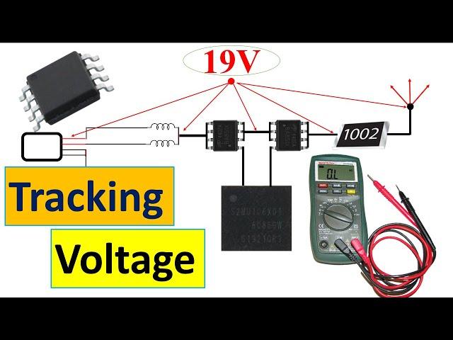 Learn how track Laptop motherboard voltage, laptop schematics reading