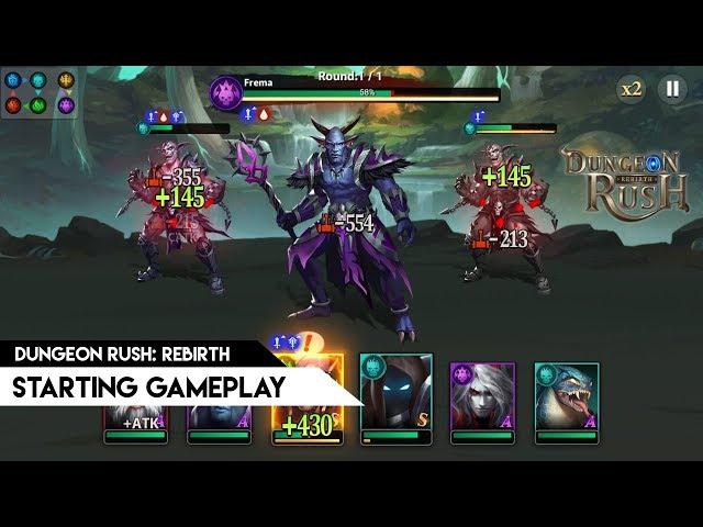 Dungeon Rush: Rebirth - Starting gameplay