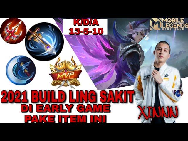 EMBLEM BUILD LING TERSAKIT 2021 - BUILD LING PALING SAKIT TOP GLOBAL MOBILE LEGENDS