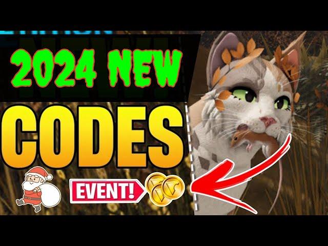 2024 New EVENT  WCUE CODES 2023 - WARRIOR CATS CODES - ROBLOX WCUE