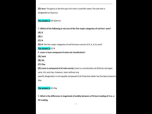 ISA Arborist Certification Exam TEST BANK 400+ Ques & Ans 2024   2025 Questions and Verified Rationa