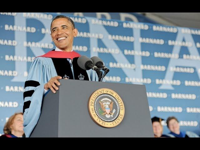 Barnard College Commencement 2012 Keynote Address by Barack Obama, President of the United States