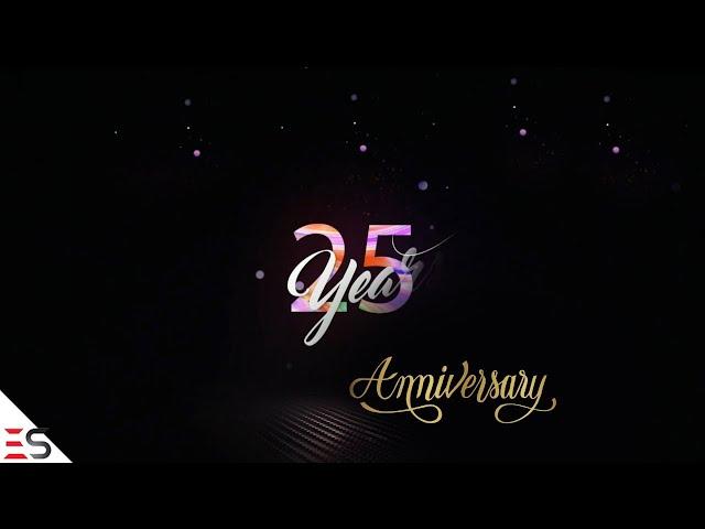 Anniversary Logo Reveal - Download After Effects Template/Project