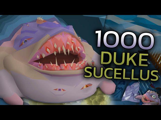 Loot From 1,000 Duke Sucellus