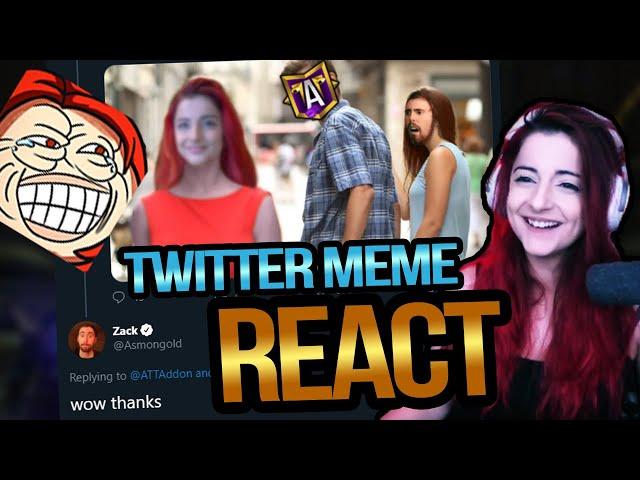 ANNIE REACTS TO AN ASMONGOLD MEME