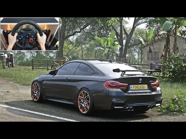 BMW M4 GTS | Forza Horizon 5 | (Steering Wheel + Shifter) Gameplay