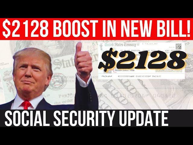 12% INCREASE & $2128 SOCIAL SECURITY BOOST FROM THIS BILL! SSA SSI SSDI Payments | Social Security U