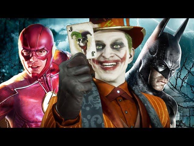 MK11- Joker References to The Flash, Batman, Injustice, Gotham - Mortal Kombat 11 JOKER DLC