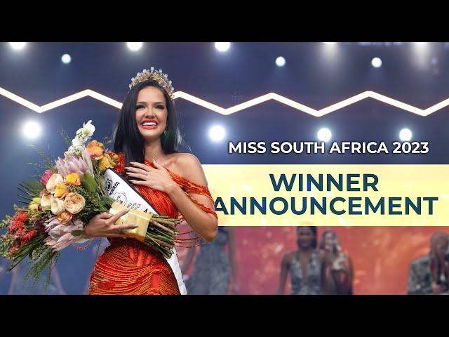 Miss South Africa 2023 Winner Announcement | Natasha Joubert