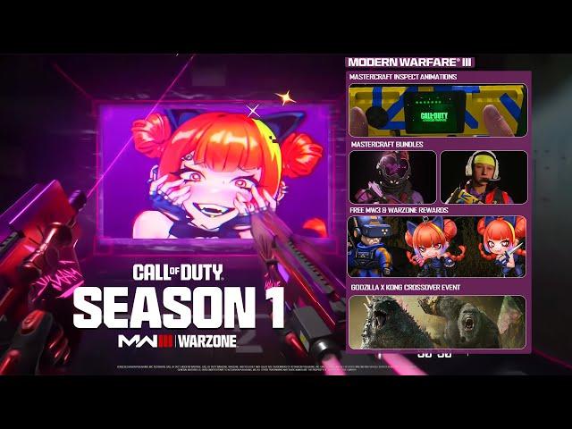 NEW Mastercraft Anime Bundle Gameplay, 12 FREE Rewards, & Godzilla x Kong Event! - Modern Warfare 3