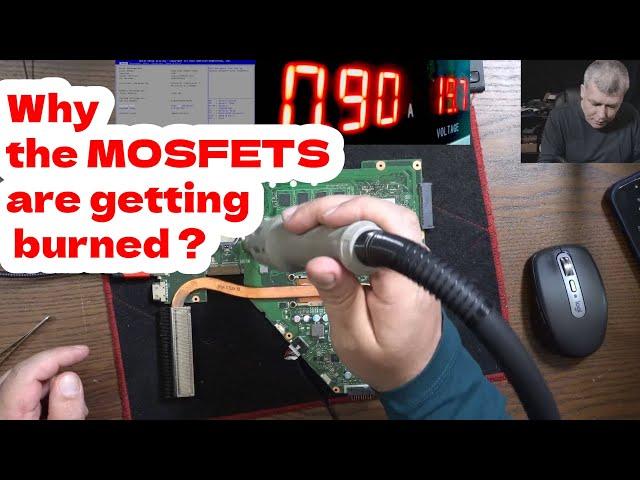 That's why the MOSFETS are getting burned - A pretty cool experiment