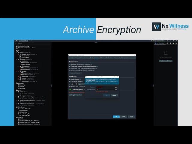 Archive Encryption - Nx Witness v5