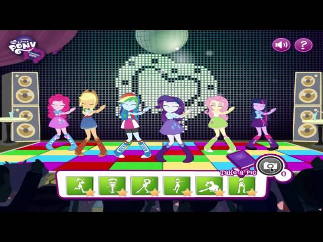 [MLP:FiM] Equestria Girls: Dance Studio [Gameplay]