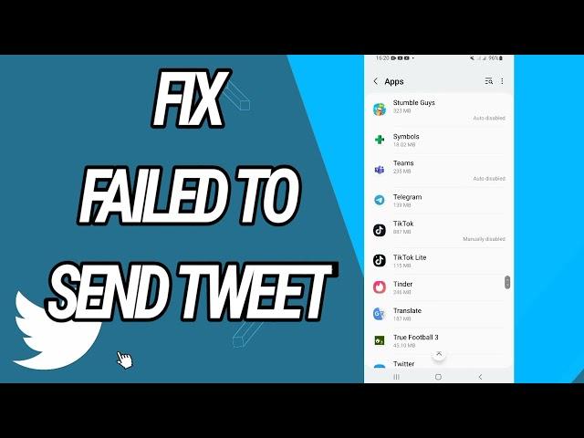 How To Fix And Solve Failed To Send Tweet On Twitter App