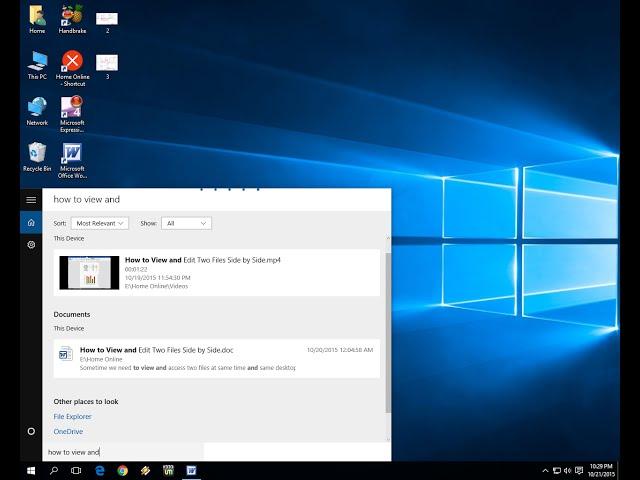 Windows 10: How to Search Files, Folders & Text Content (Windows 7, 8.1 & 10)