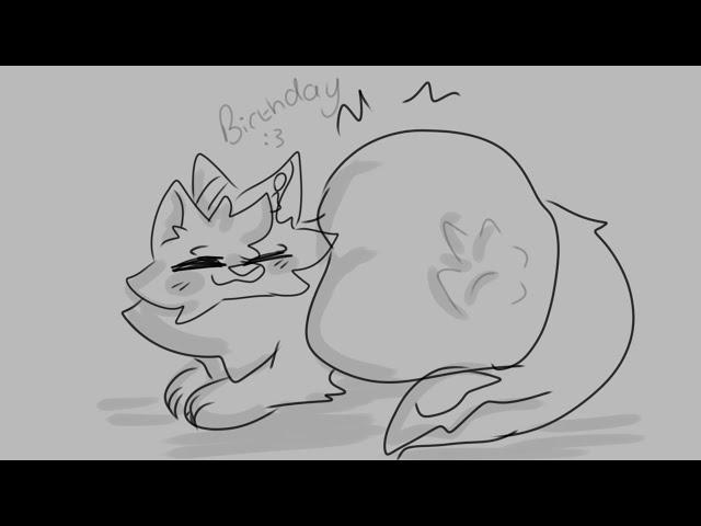 birthday gurgls (vore animation, w/sound!!)