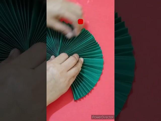 DIY paper fan craft idea /homemade/#trending #viral #short #youtubeshorts