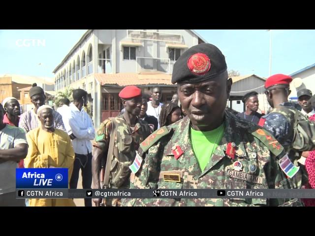 Gambia's army chief in charge, awaiting President Barrow's arrival