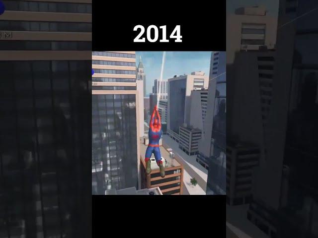 Evolution Of Spider-Man Mobile Games 2009-2021 #shorts #evolution